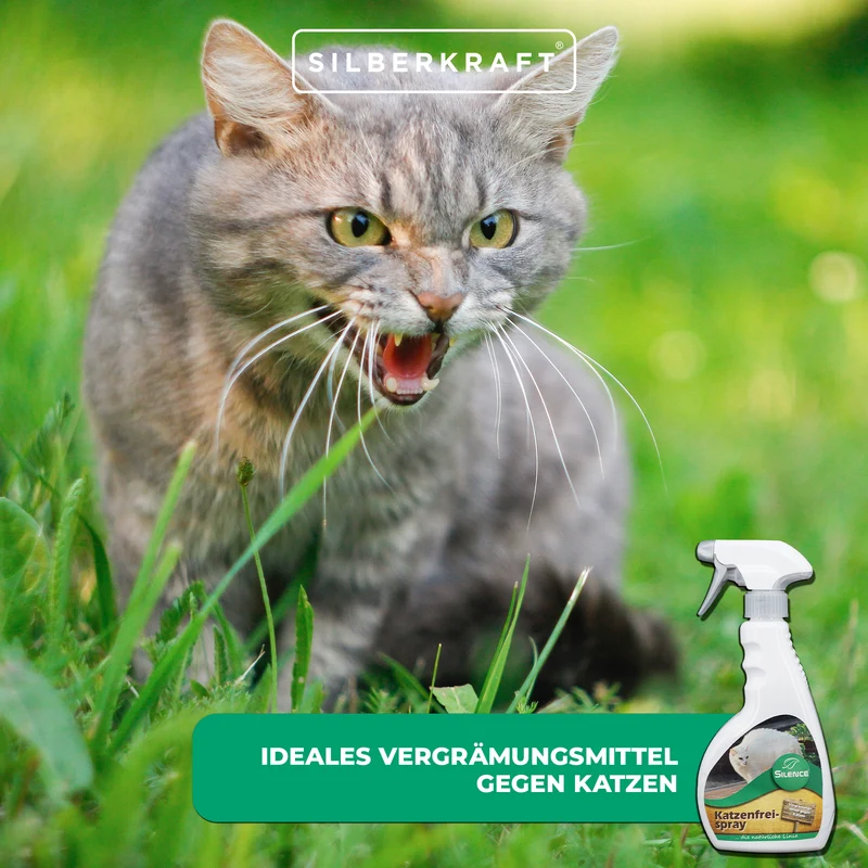 Silence Katzenfrei-Spray: Gebrauchsfertiges Sprühmittel zur Vergrämung von Katzen