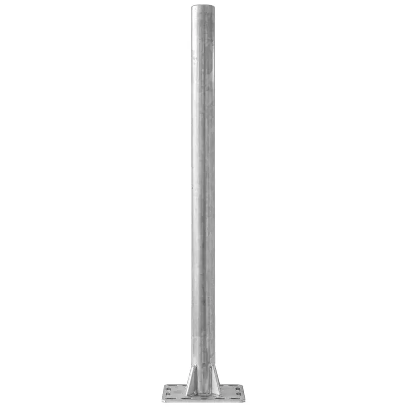 Palo in acciaio inox Ø 102mm, altezza 1,95m