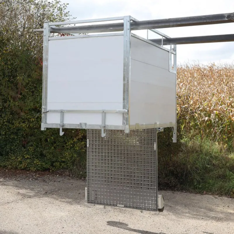 Box per vitelli grande premium con fondo orientabile resistente