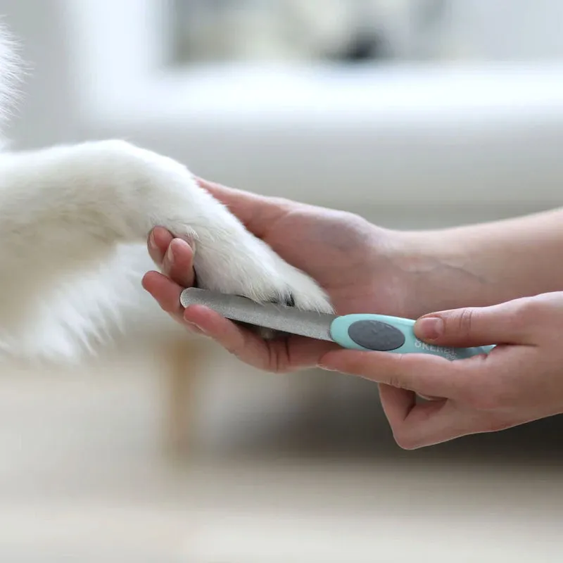 Lima per unghie curvata per cani 16cm