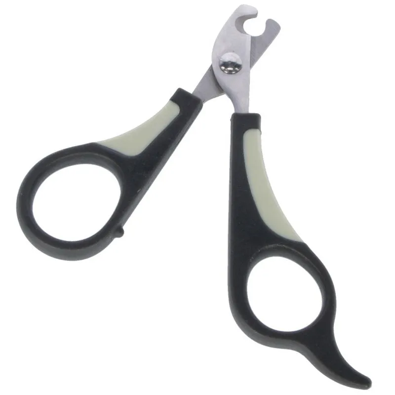 Forbici per unghie piccole con pratico gancio per cani 12cm