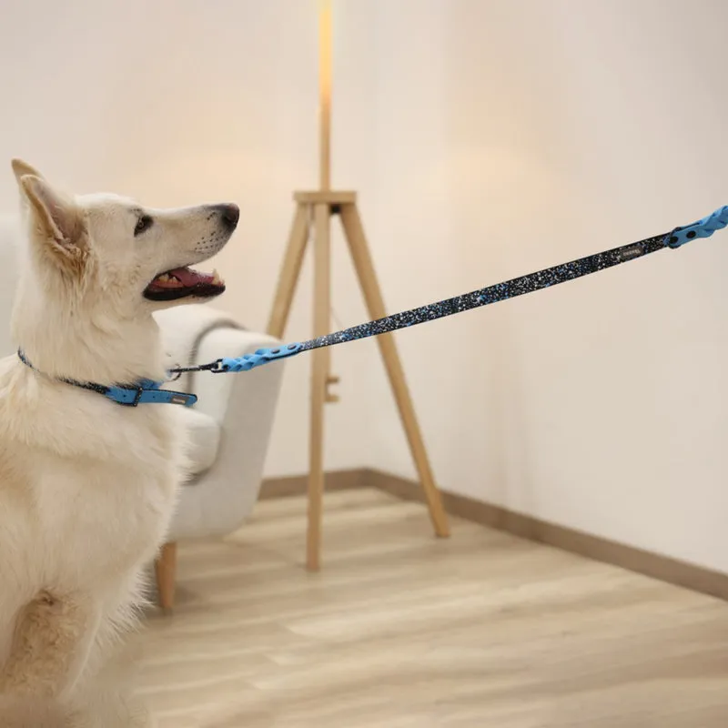 Guinzaglio per Cani Lima Nero/Blu in Plastica – 100cm