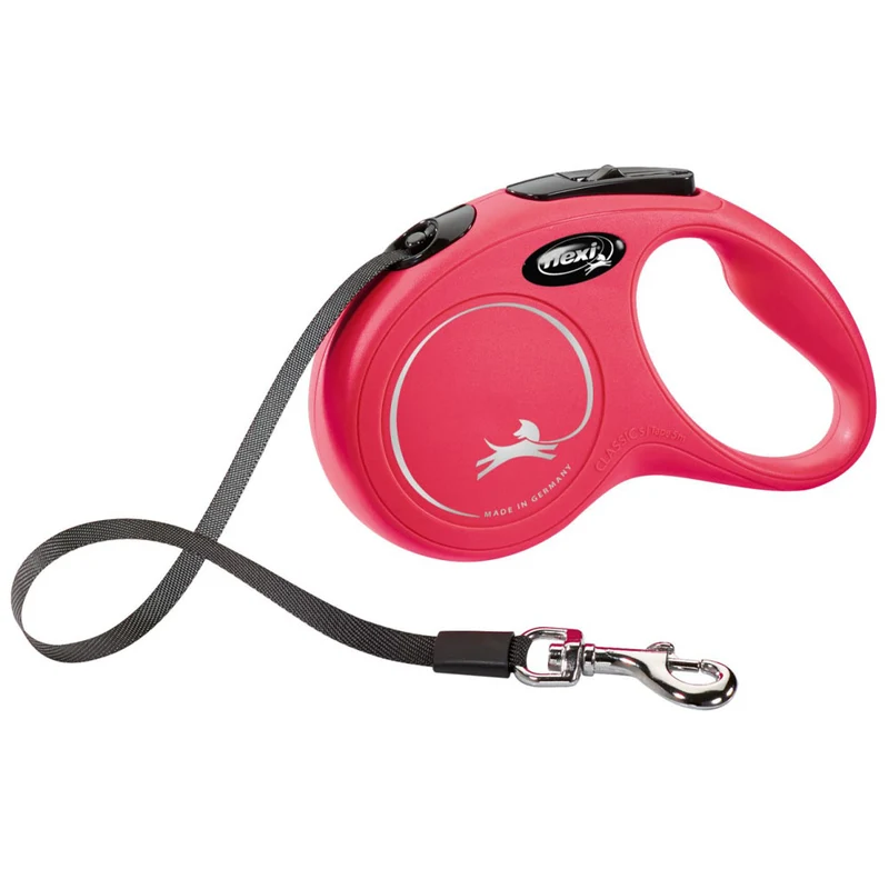 Flexi Classic Cinghia 5m con sistema di frenata breve LED e Multi Box