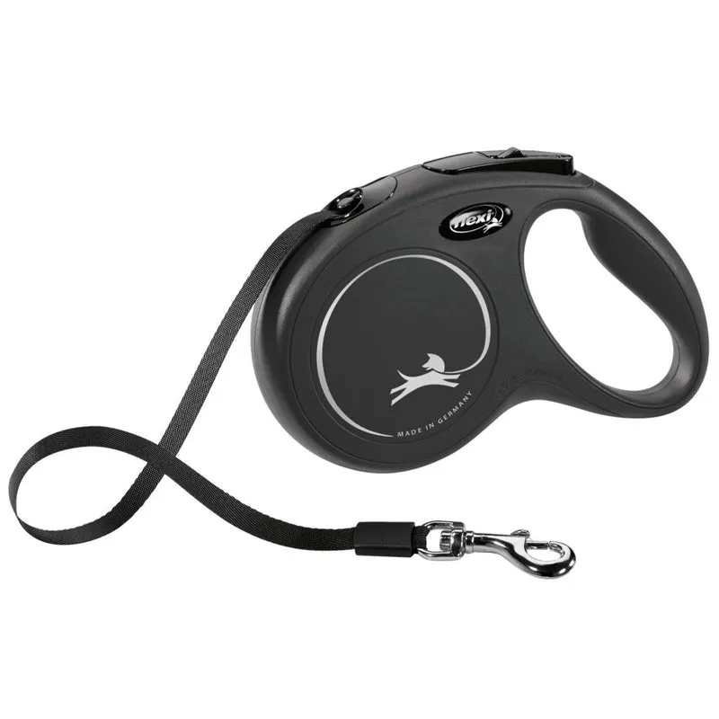 Flexi Classic Cinghia 5m con sistema di frenata breve LED e Multi Box