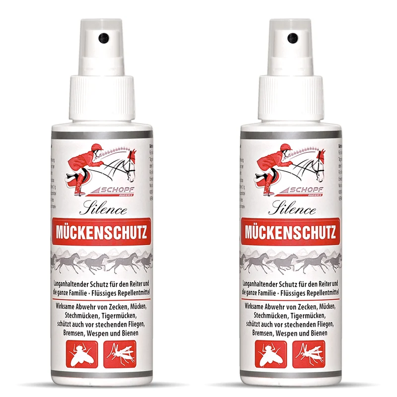 Effektives Mückenschutz-Spray für Reiter