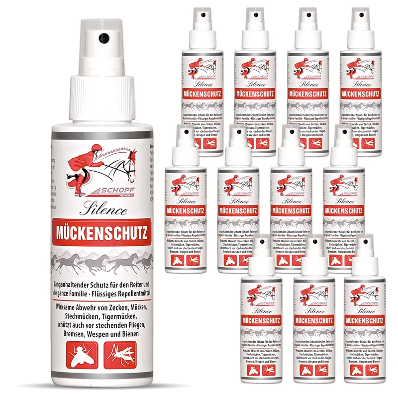Effektives Mückenschutz-Spray für Reiter