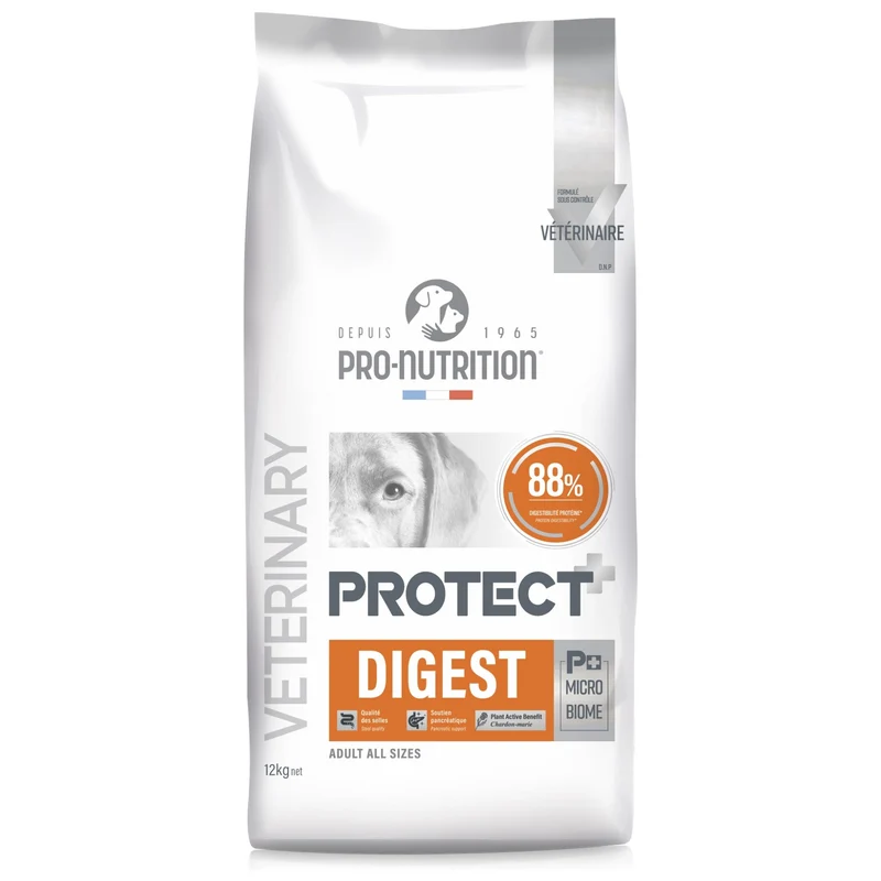 Flatazor Pro-Nutrition Protect DIGEST – Premium Hundefutter für empfindliche Verdauung & Darmgesundheit mit prebiotischen Fasern