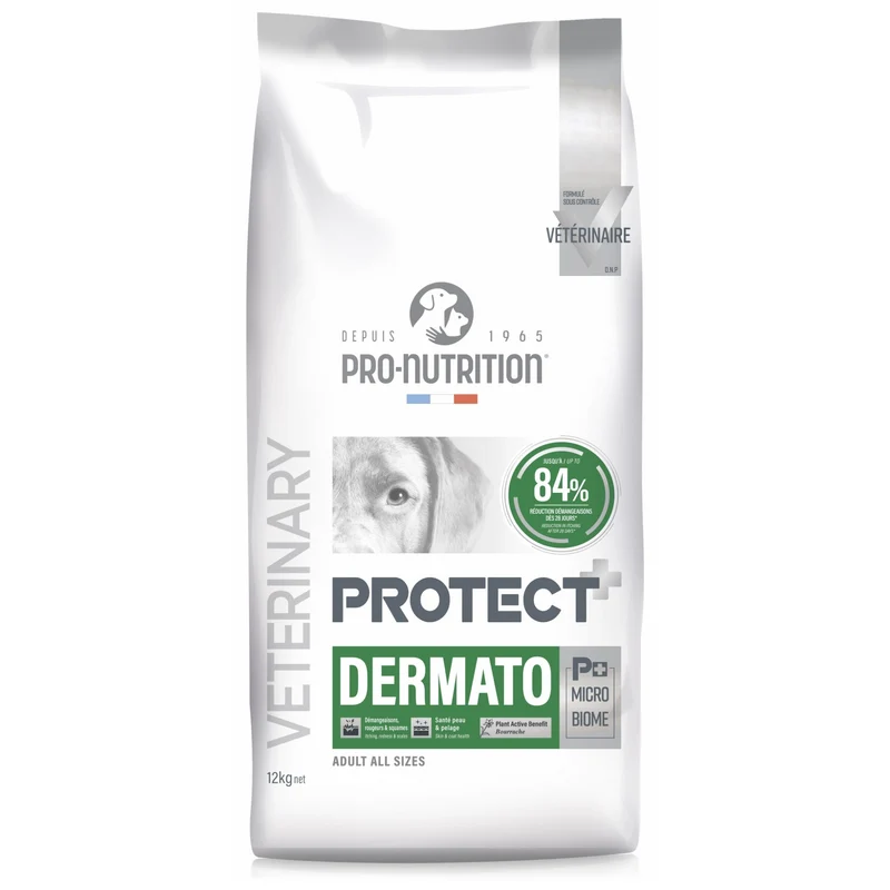 Flatazor Pro-Nutrition Protect DERMATO – Premium Hundefutter für gesunde Haut & glänzendes Fell bei Hautproblemen, Juckreiz & Allergien