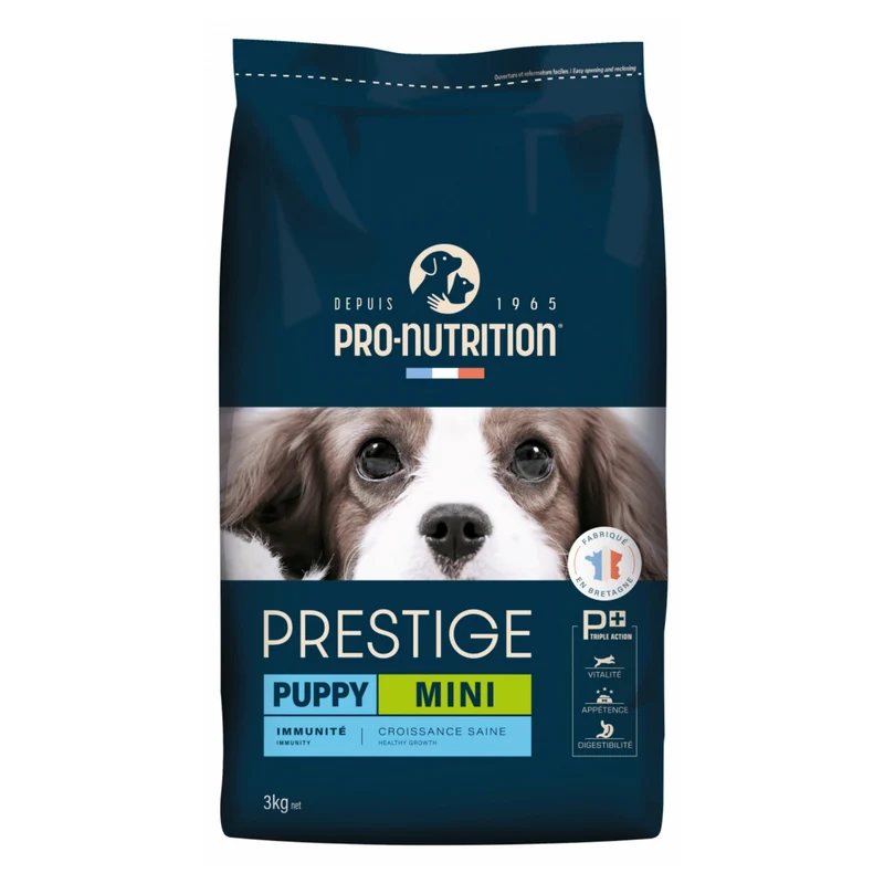 Pro-Nutrition Flatazor Prestige Puppy Mini – Premium Welpenfutter für kleine Rassen mit optimaler Nährstoffversorgung für gesundes Wachstum