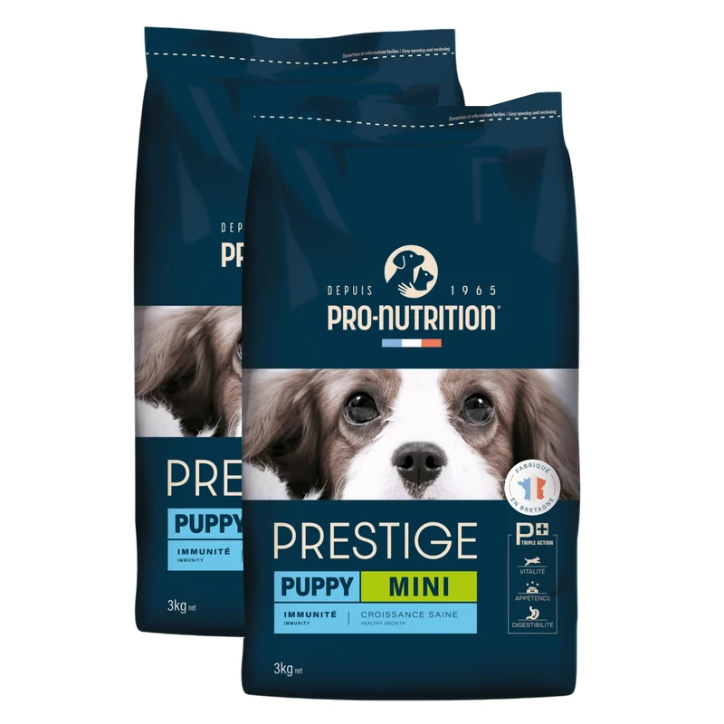 Pro-Nutrition Flatazor Prestige Puppy Mini – Premium Welpenfutter für kleine Rassen mit optimaler Nährstoffversorgung für gesundes Wachstum
