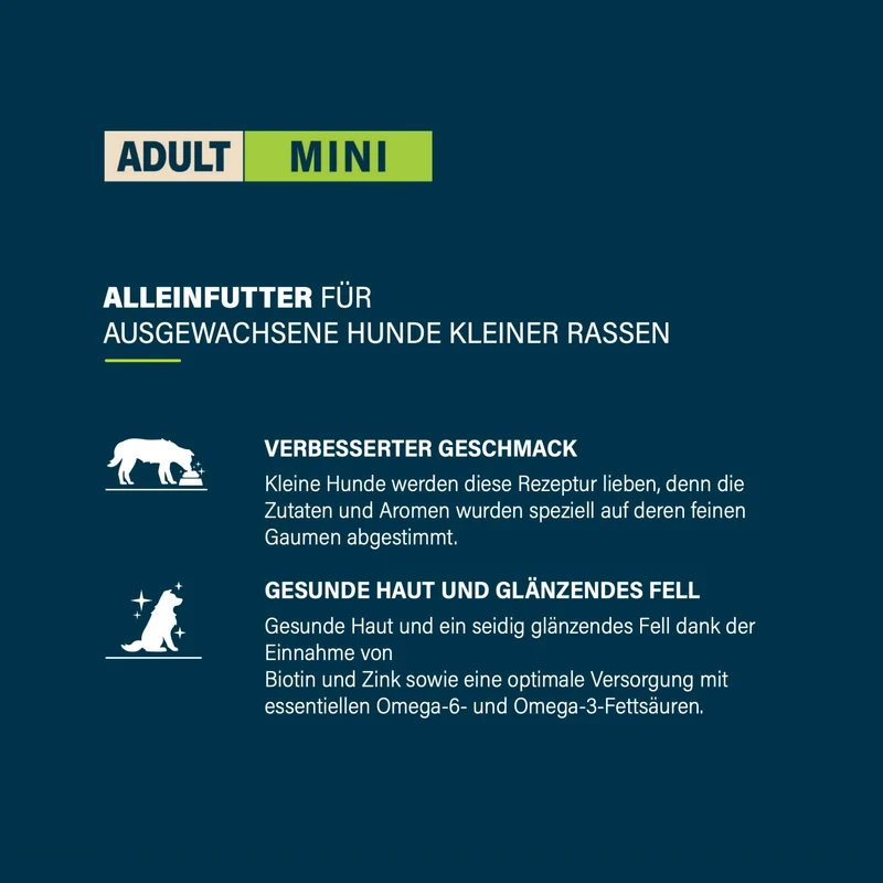 Flatazor Pro-Nutrition Prestige Adult Mini – Premium Trockenfutter für kleine Hunde mit empfindlicher Verdauung, glänzendem Fell & starkem Immunsystem