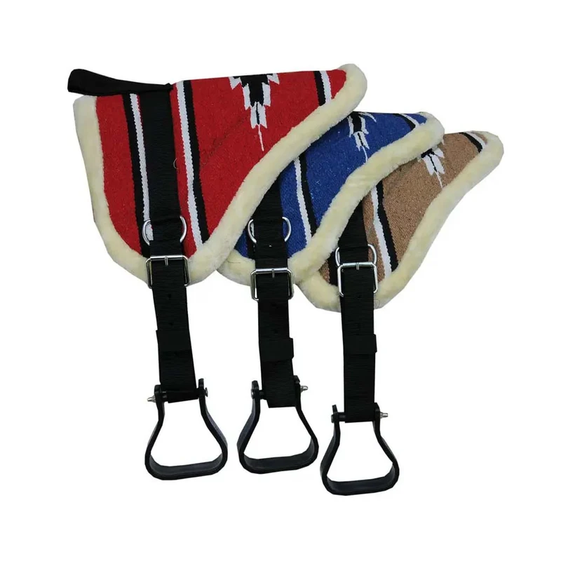 Cuscino da Equitazione Bareback con Staffe