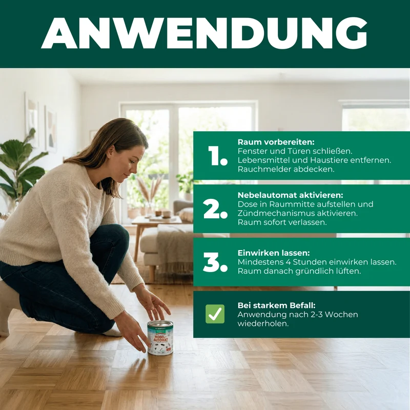 Effektiver Schädlingsbekämpfer: Hochwirksamer Nebelautomat für Innenräume