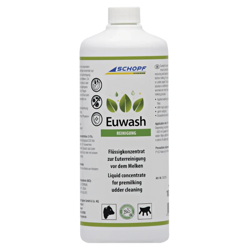 Euwash-Konzentrat: Effektive Euterpflege mit Eukalyptusformel