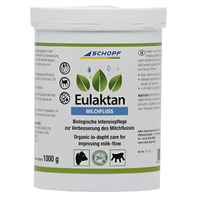 Eulaktan: Euterbalsam mit ätherischen Ölen für Vitalität der Euterviertel
