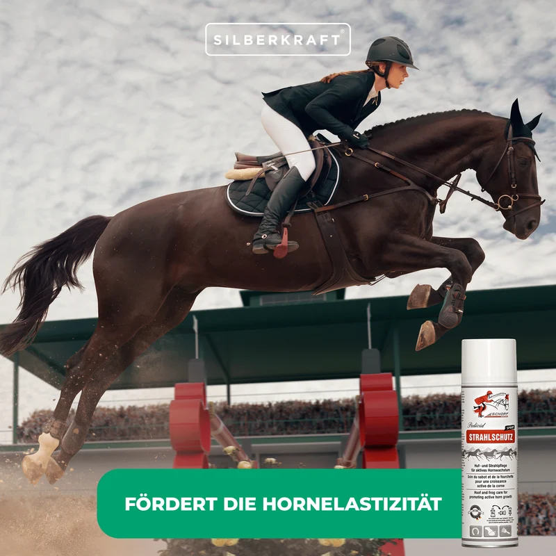 Strahlschutz Spray für robuste Pferdehufen