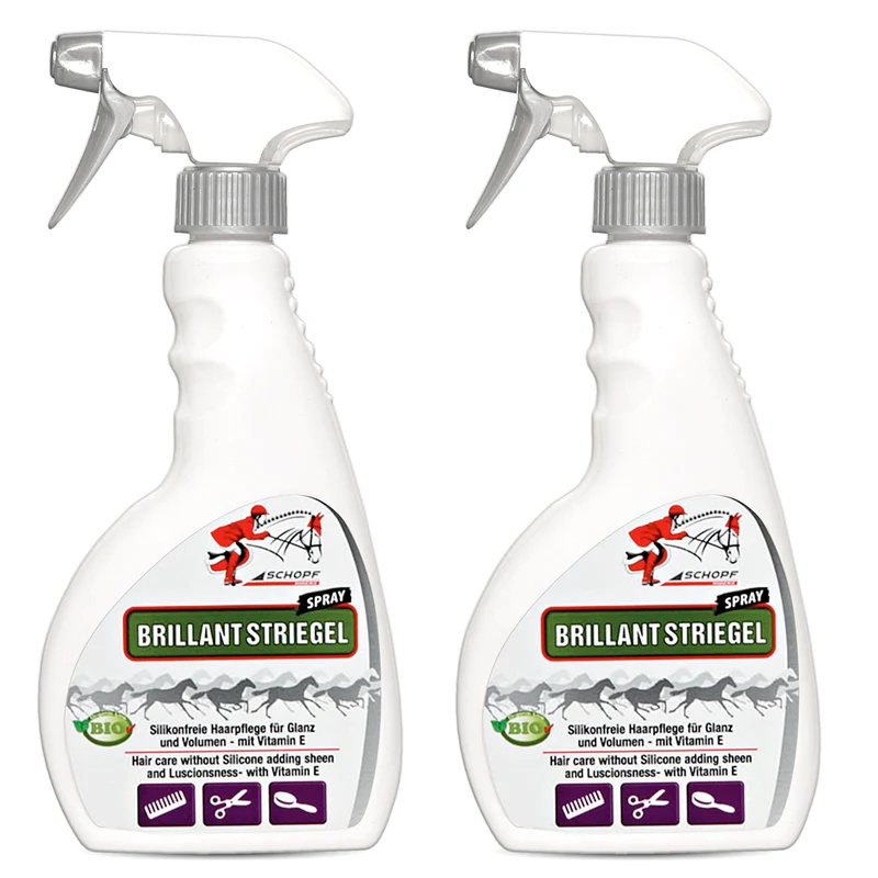 Schweif- und Mähnenspray Brillant für glänzendes Pferdehaar