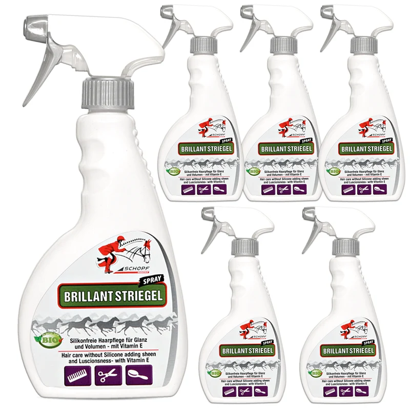 Schweif- und Mähnenspray Brillant für glänzendes Pferdehaar