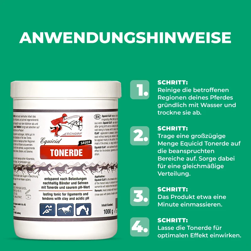 Equicid Tonerde: Erfrischende Pferdepflege für Entspannung und Regeneration