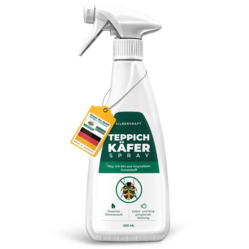 Teppichkäfer Spray - Teppichkäfer vertreiben & loswerden