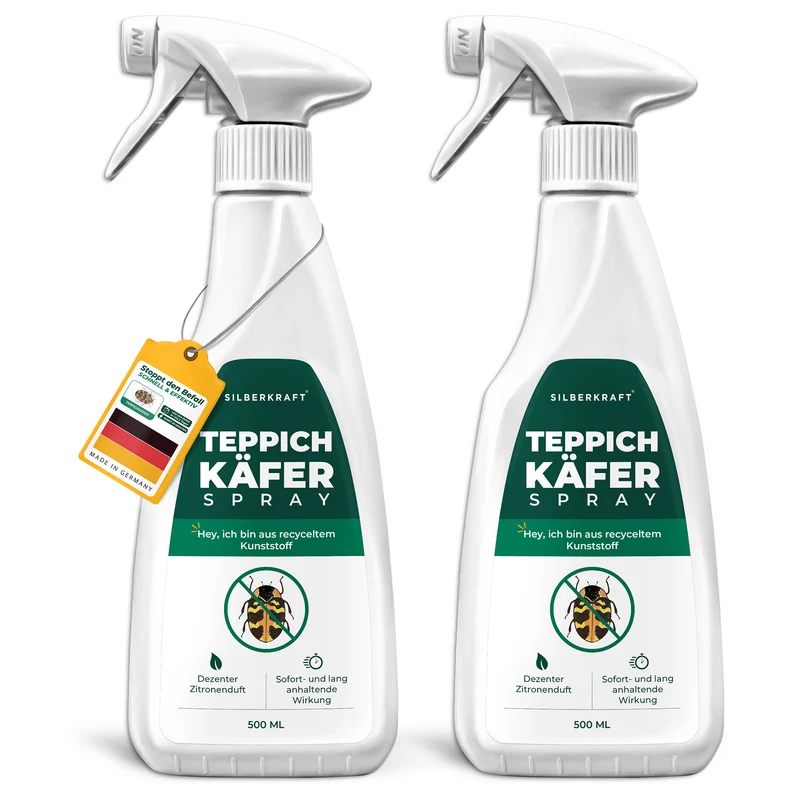 Teppichkäfer Spray - Teppichkäfer vertreiben & loswerden