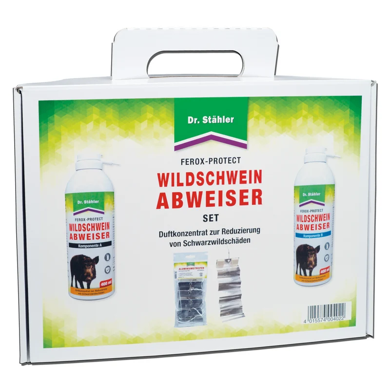 Ferox-Protect Wildschweinabweiser Spray-Set: Zuverlässige Vertreibung von Wildschweinen