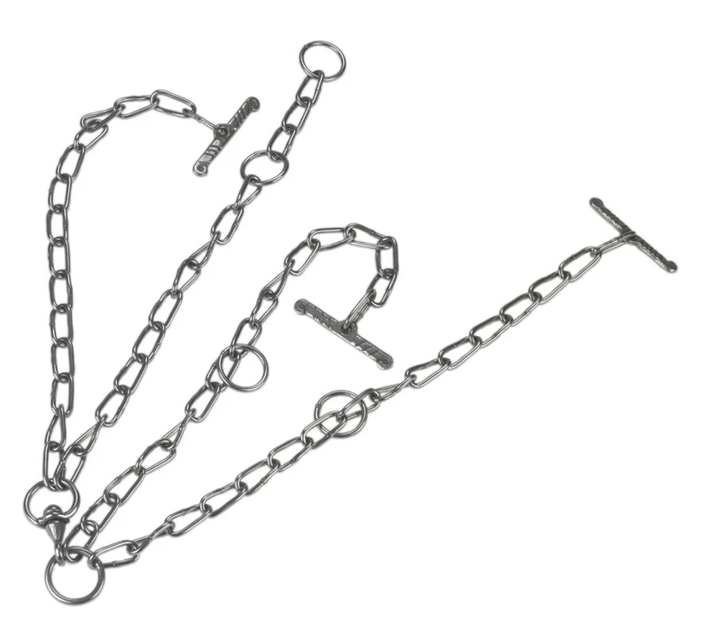 Catena per vacche lucida doppia