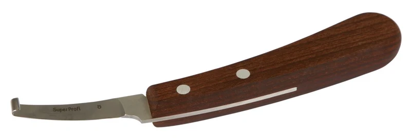 Coltello per zoccoli SuperProfi per la cura degli zoccoli dei cavalli