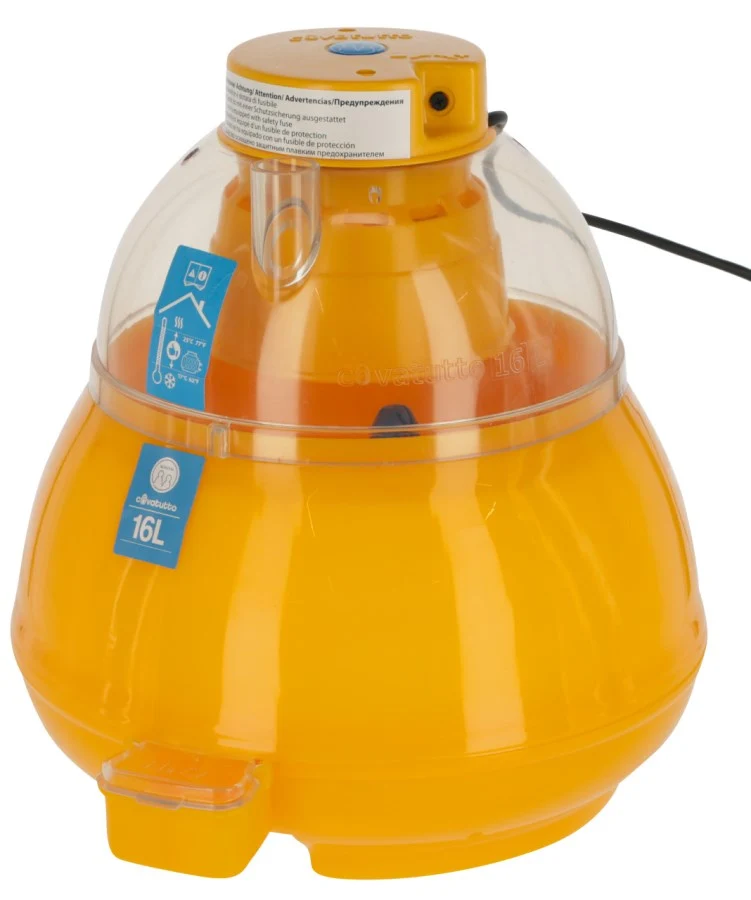Incubatrice Automatica Covatutto 16 L per Uova di Volatili