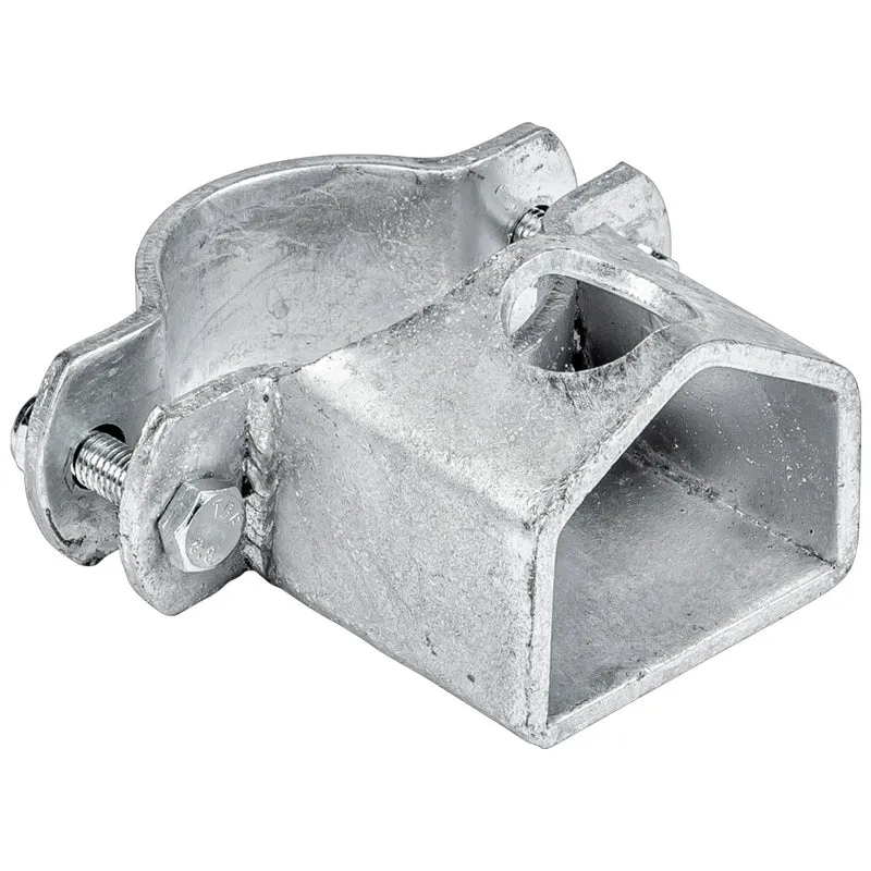 Morsetto 60mm con 1 supporto per bulloni TS