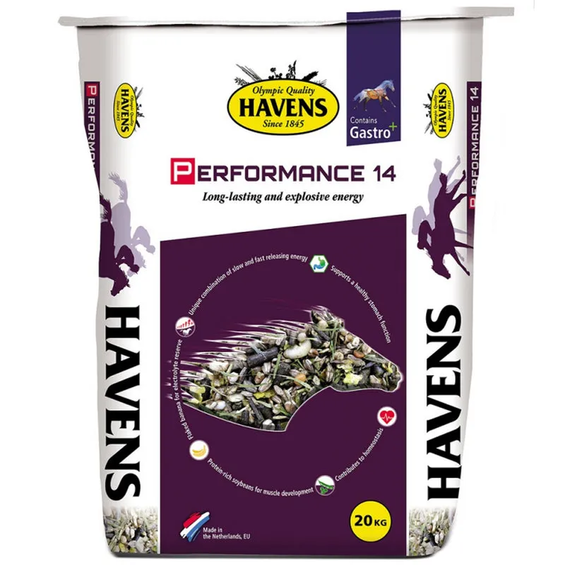 Havens Performance 14 Mangime per Cavalli Premium 20kg
