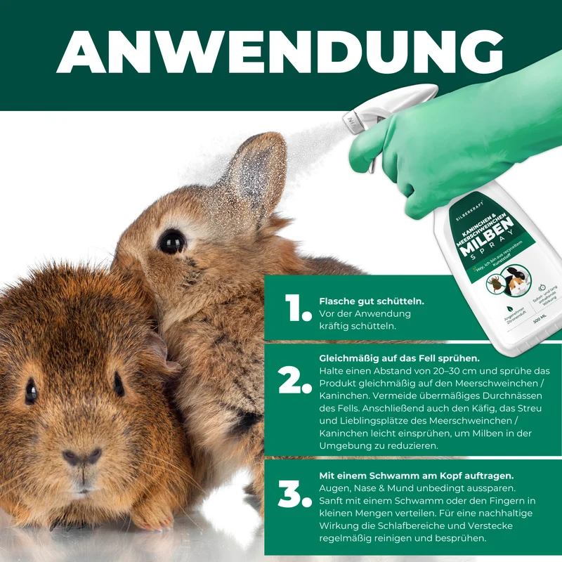 Milbenspray Meerschweinchen & Kaninchen