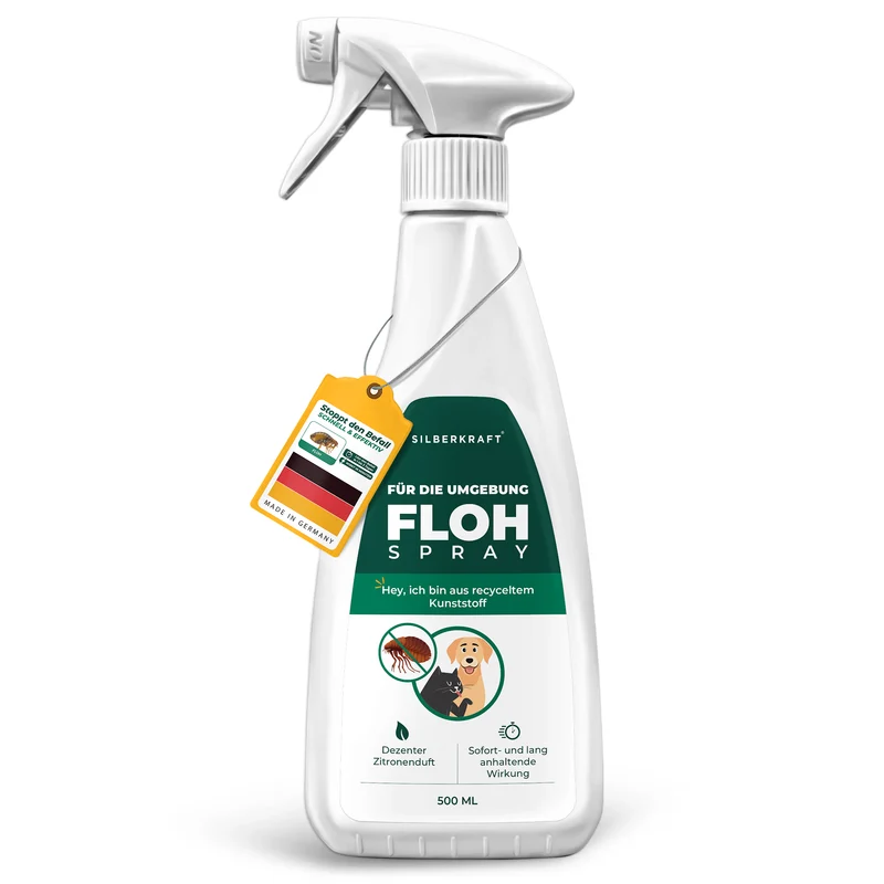 Flohspray für die Umgebung