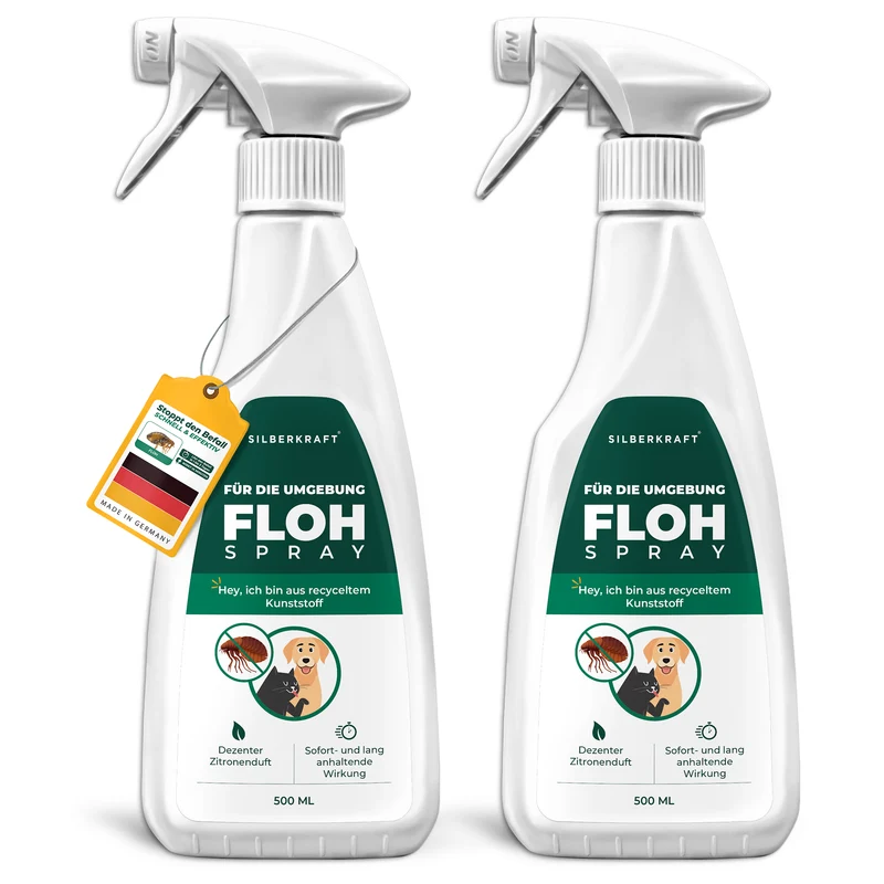 Flohspray für die Umgebung