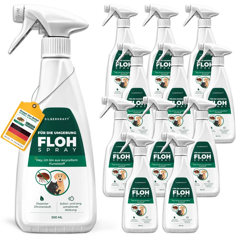 Flohspray für die Umgebung