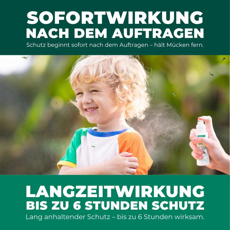 Mückenspray für Kinder & Babys ab dem 6ten Monat