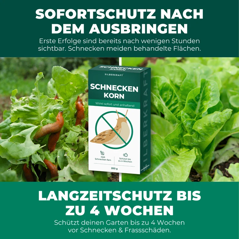 Schneckengranulat - Schneckenkorn gegen Schnecken