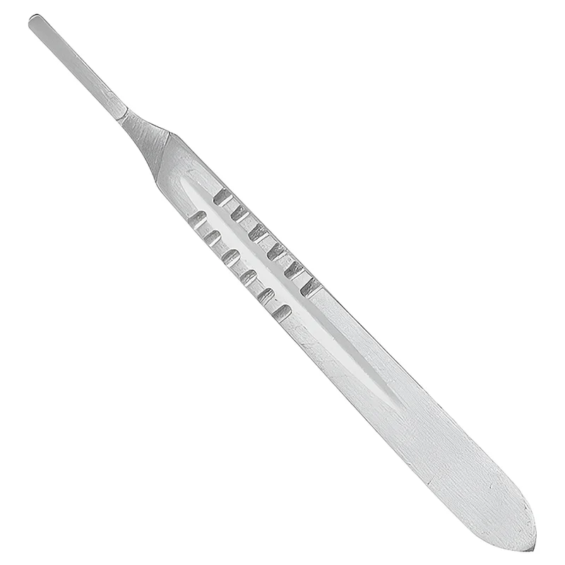 Manico per bisturi in acciaio inossidabile n. 4 per lame chirurgiche