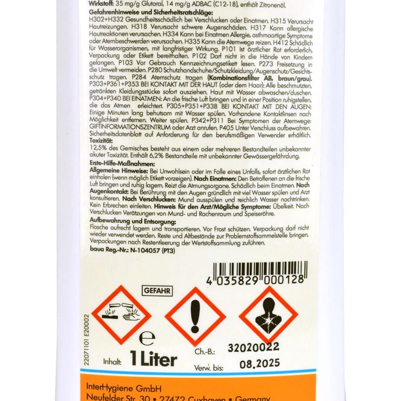 Disinfettante per Stalle RHODASEPT – Flacone da 1kg