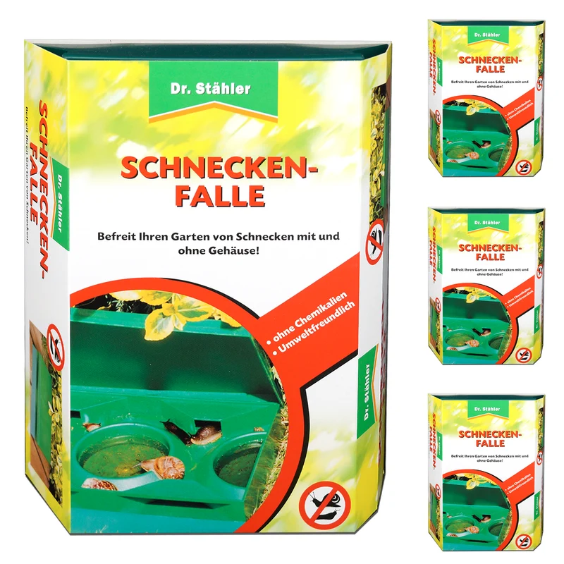 Clevere Schneckenfalle für einen schönen, ungestörten Garten