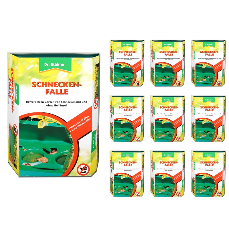 Clevere Schneckenfalle für einen schönen, ungestörten Garten