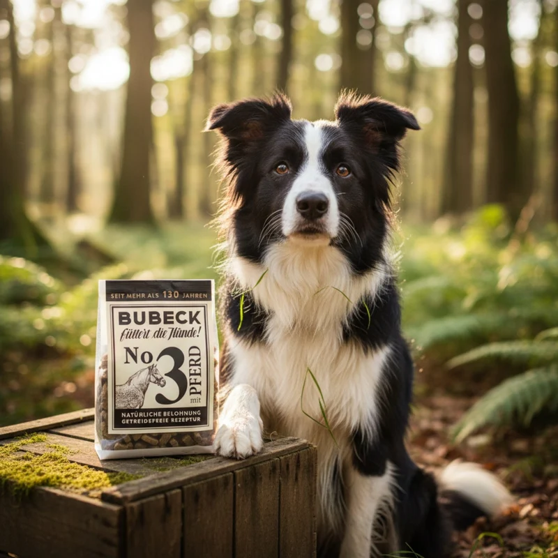 Bubeck No. 3 mit Pferdefleisch – Premium Hundesnack getreidefrei für Allergiker, sensible Hunde & Futtermittelunverträglichkeiten