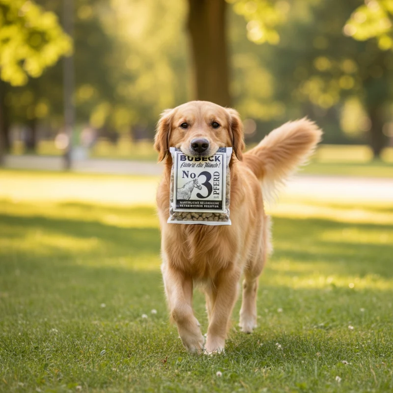 Bubeck No. 3 mit Pferdefleisch – Premium Hundesnack getreidefrei für Allergiker, sensible Hunde & Futtermittelunverträglichkeiten