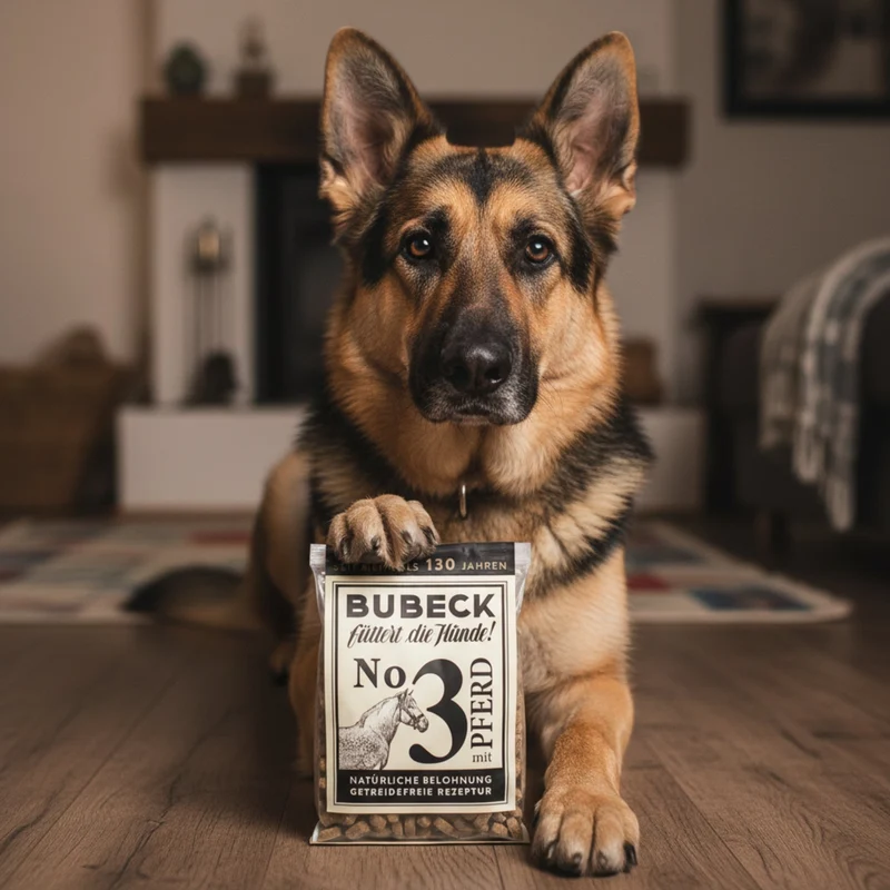 Bubeck No. 3 mit Pferdefleisch – Premium Hundesnack getreidefrei für Allergiker, sensible Hunde & Futtermittelunverträglichkeiten
