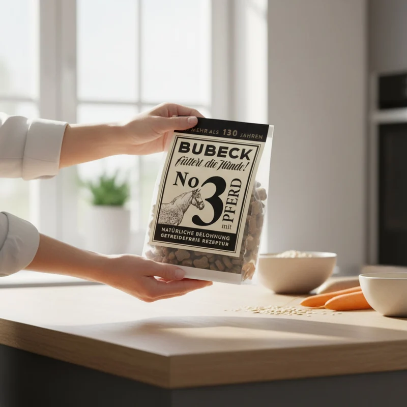 Bubeck No. 3 mit Pferdefleisch – Premium Hundesnack getreidefrei für Allergiker, sensible Hunde & Futtermittelunverträglichkeiten