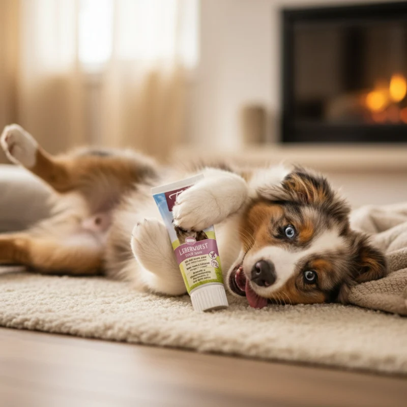 TubiDog Leberwurst – Premium Hundesnack aus natürlichen Zutaten für Training, Belohnung & Verwöhnen | Ideal für Welpen & erwachsene Hunde