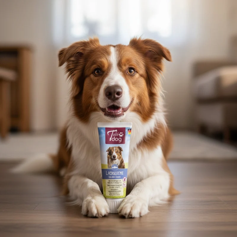 TubiDog Lachscreme – Premium Hundesnack aus 100% Lachs für Training & Belohnung