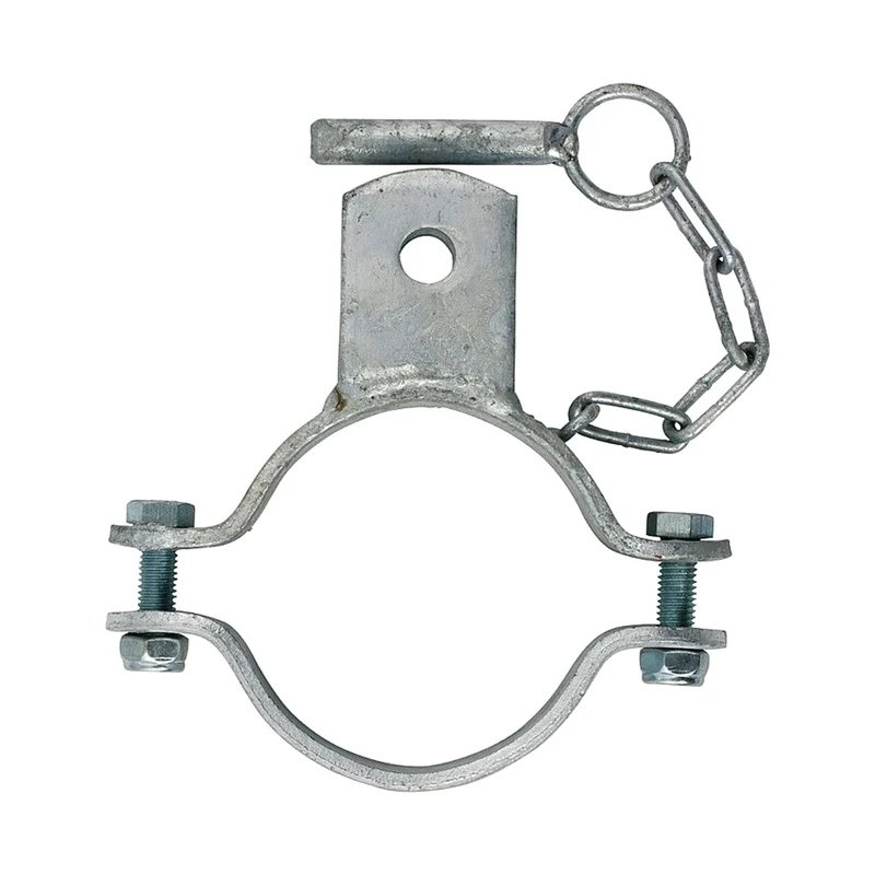 Morsetto 102 con Supporto e Foro per Perno 16 mm per Cavalli, Mucche e Vitelli