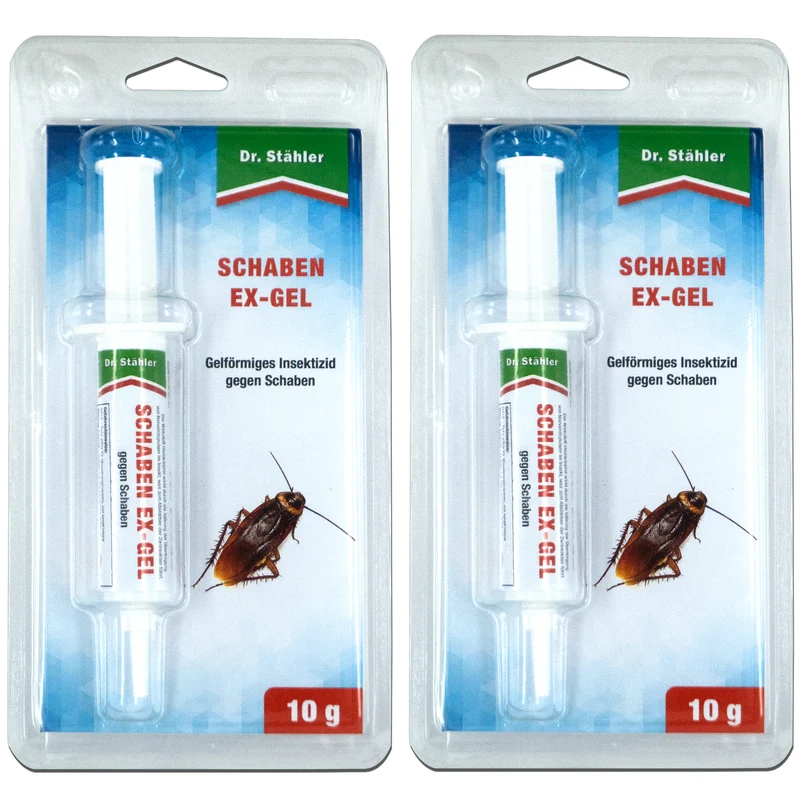 Effektives Schaben-Ex Gel gegen Schabenbefall | Kakerlaken Gel