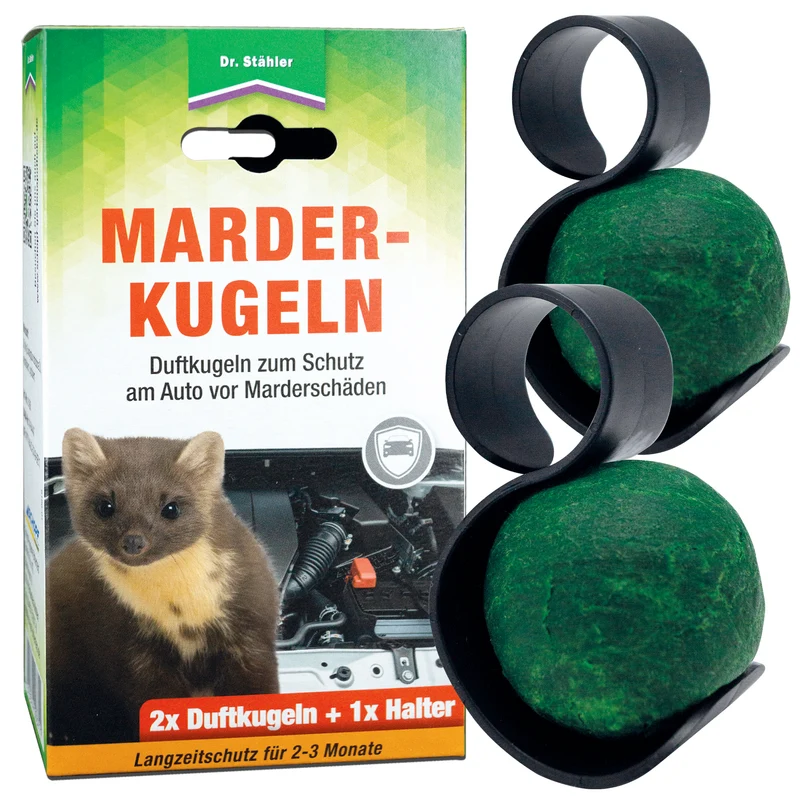 Effektiver Schutz vor Marderschäden: Marder-Duftkugeln für dein Auto